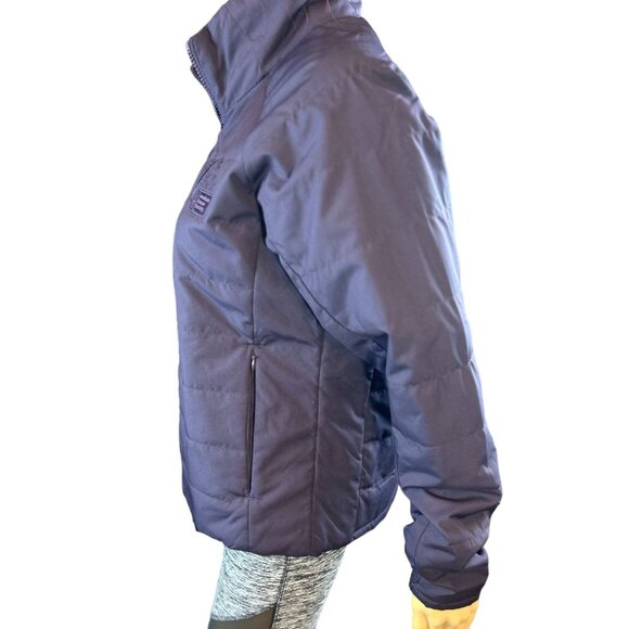 (5 for‎ $25) Port Authority Lightweight Quilted ACS Purple Jacket Size Small - Picture 2 of 6